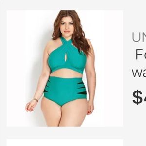Forever 21 high waist swim suit